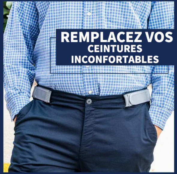 Ceinture élastique Velcro pour hommes et femmes